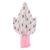 Mukena Tazbiya Polka Leaf Pink